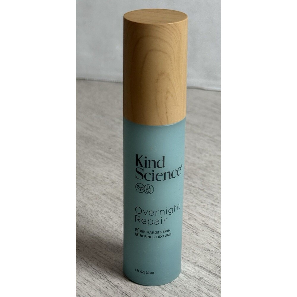 Kind Science Overnight Repair Night Moisturizer Face Night Cream 1 oz 30mL New